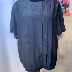 Vintage 100% Silk Blouse by Clio Size 12